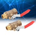 thumbnail image 4 of Mini Ball Valve, Ball Valve Corrosion Resistance Practical Long Lasting Anti-Slip Stainless Steel  For Air Compressor Accessories, 4 of 8