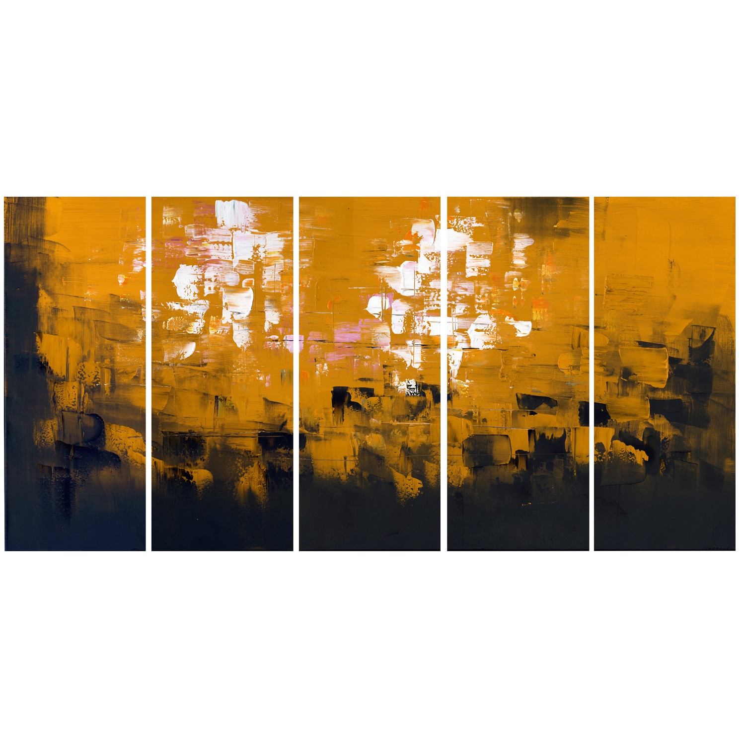 Décoration murale sur toile Design Art Toile Abstrait rouge