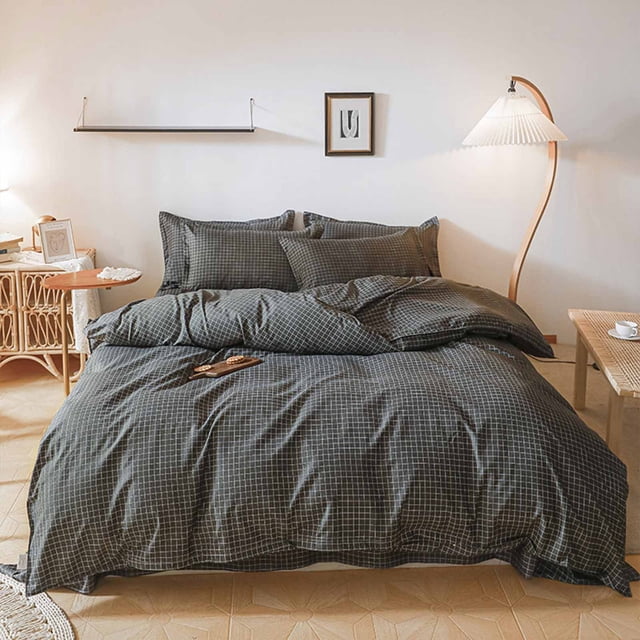 Danhjin The Bedclothes Sheet Set Breathable Bed Sheets Friendly Wrinkle Sheets Machine Washable Bed Four PCS Set Four Bedding Set Comforter Set