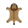 thumbnail image 1 of Sokhug Tiger Print Rug Cartoon Cute Faux Area Rugs Fluffy Lion Leopard Animal Print Mat Carpet Small Rugs for Playroom Room Home Decor 30x18in, 1 of 1