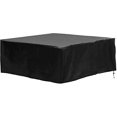 thumbnail image 2 of Housse de Protection pour Jardin pour Spa Gonflable, Imperméable, Résistante aux Déchirures et aux UV, Housse Carrée pour Spa Extérieur, Housse de Spa 200x200x85 cm, 2 of 8