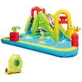 thumbnail image 1 of Costway Inflatable Water Slide Kids Bounce House w/480w Blower, 1 of 8