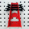 thumbnail image 4 of 1Pcs Red Plastic Wrench Organizer, 6-Wrench Capacity Tool Holder for Auto/Machine Repair, Wall or Toolbox Mount, 4 of 8