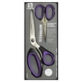thumbnail image 3 of TITECH Scissor Gift Set - 22 cm (8.5 in) Dressmaker & 11 cm (4.5 in) Embroidery, Titanium-Coated Blades, 3 of 5