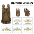 thumbnail image 4 of Outdoor Backpack Mountain Hiking Daypack Camouflage Large Capacity Multi Pockets, 4 of 8