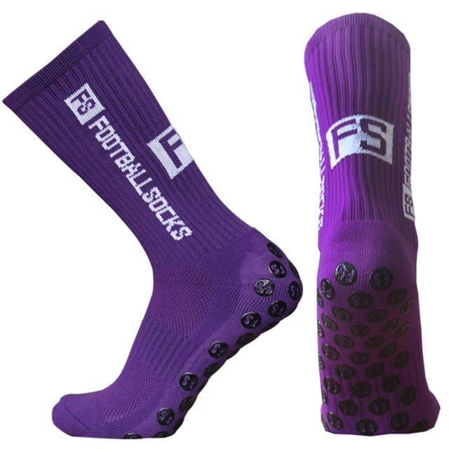 LNGOOR Sports Men Women Anti Slip FS Football Socks Baseball Rugby Grip Soccer Socks