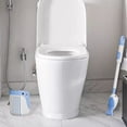 thumbnail image 3 of Toilet Cleaning Brush With Spray Function Detachable Suction Cup Base Ventilated Design Fish Tail Headfor Deep Cleaning - Cleaning Brush 2, 3 of 5