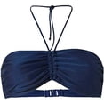 thumbnail image 1 of TIMIFIS Haut de Bikini Triangle à Nouer dans le Dos pour Femme Grande Taille, 1 of 3