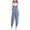 Light Blue-753, variant on Special Price,Women's Summer Casual Pocket Romper Long Playsuit, Button Jumpsuit, Comfortable Material, Stretchy Fit, Beach Party, Outdoor Wear, Versatile Dress, Easy Care|100%Denim,Black