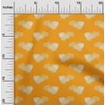 thumbnail image 1 of oneOone Cotton Cambric Fabric Fish Block Print Fabric BTY 56 Inch Wide, 1 of 4
