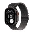 thumbnail image 1 of Pre-Owned Apple Watch Ultra 3 GPS + Cellular 49mm Rugged Titanium Smartwatch with Black Titanium Milanese Loop Large (Like New), 1 of 4