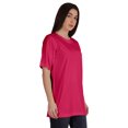 thumbnail image 2 of Inkmeso T-Shirt Basique en Coton à Col Rond pour Femmes Coupe Ample Décontracté Long Haut d'Entraînement, 2 of 8