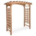 thumbnail image 1 of All Things Cedar PA96 Arche Traditionnelle en Bois pour Cour Arrière et Jardin, Pagode, Arbre, 1 of 5