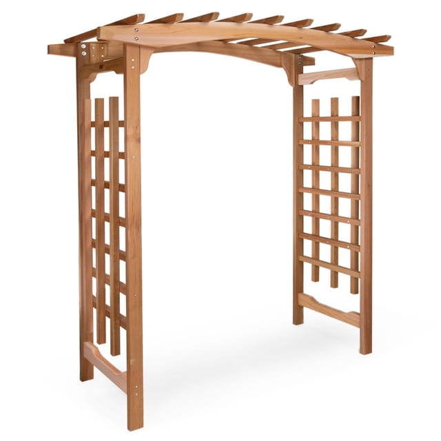 All Things Cedar PA96 Arche Traditionnelle en Bois pour Cour Arrière et Jardin, Pagode, Arbre