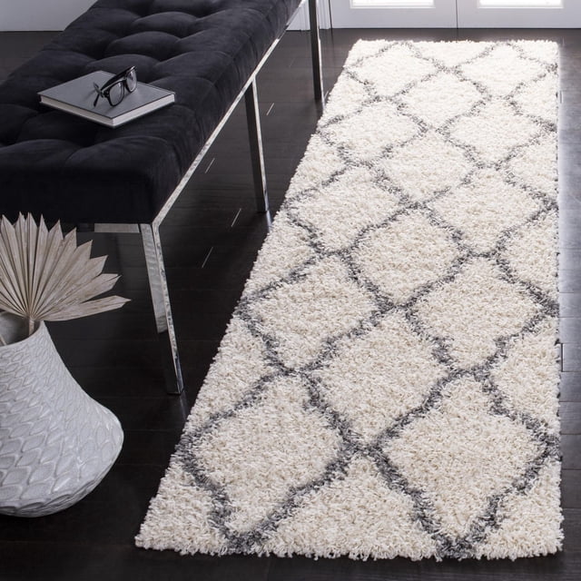 Safavieh Dallas Logan Tapis Géométrique Shag