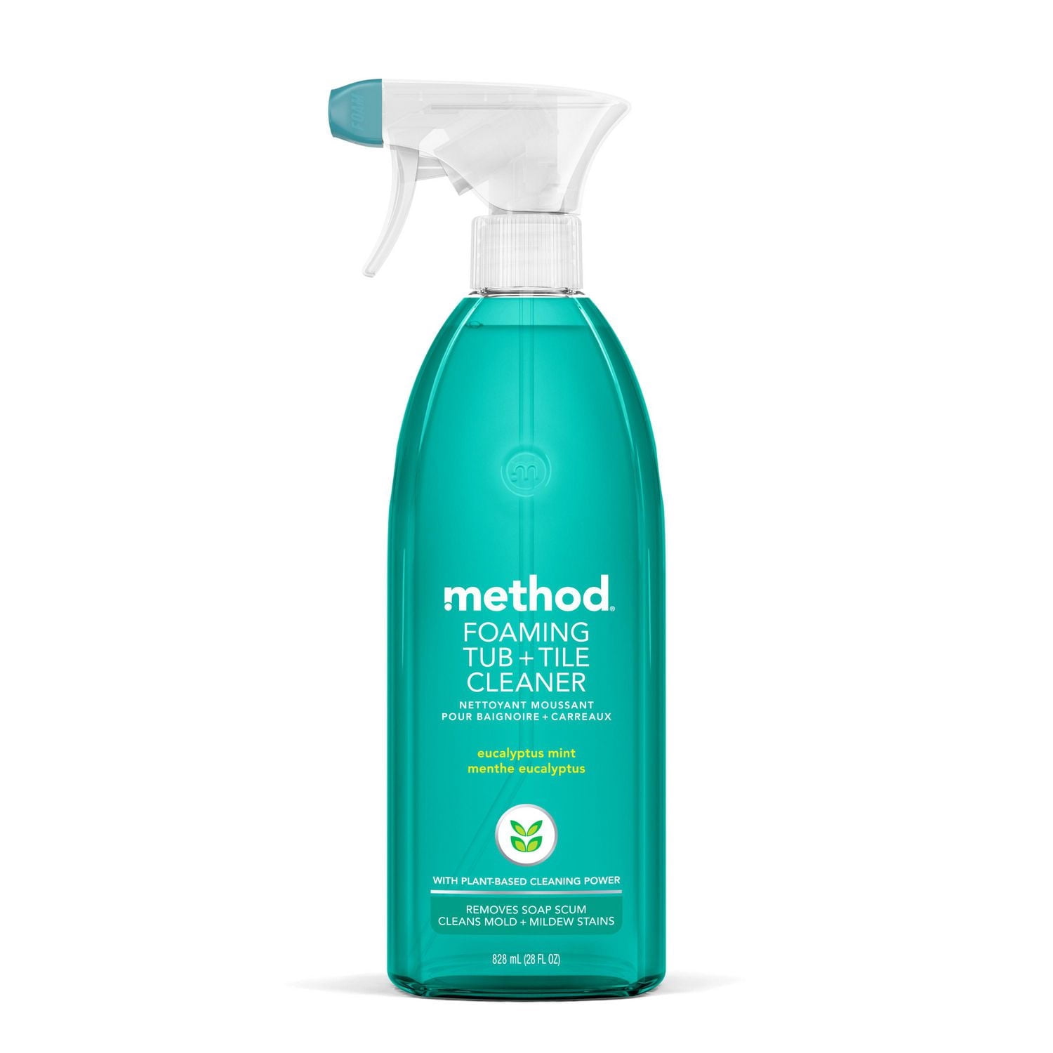 Method, Nettoyant moussant pour salle de bain, Eucalyptus+menthe, 828 ml