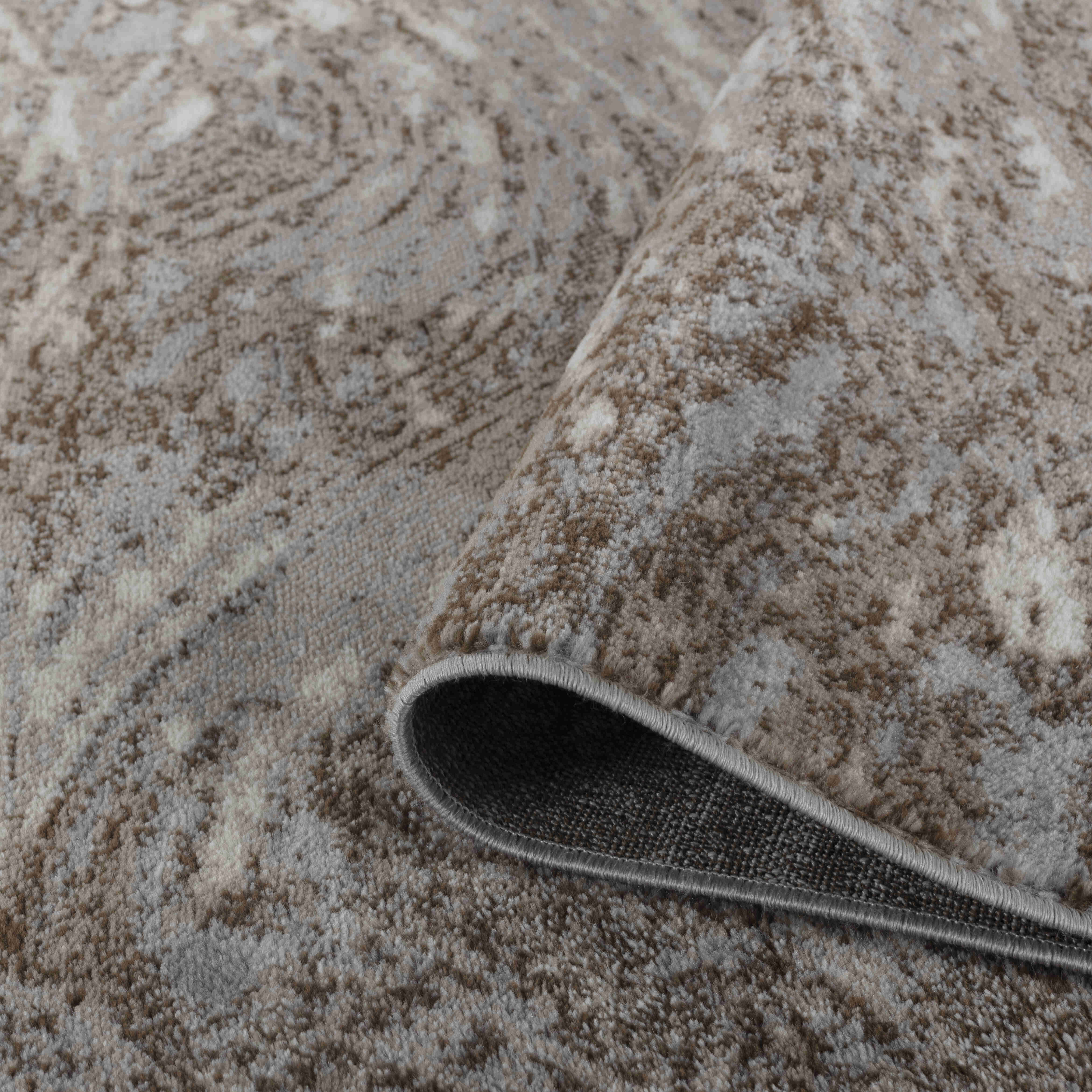 Rug Branch Collection Sakarya Tapis d'intérieur abstrait vague moderne