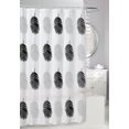 thumbnail image 1 of Big Leaves Peva Shower Curtain, 1 of 1
