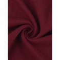 thumbnail image 3 of Innerwin Tee Butterfly Letter Printed Ladies T Shirt Holiday Short Sleeve Basic Tops Wine Red XXL, 3 of 5