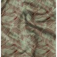 thumbnail image 1 of Soimoi Red Silk Fabric Abstracts Abstract Print Fabric by Yard 42 Inch Wide, 1 of 6