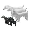 thumbnail image 4 of kurtrusly 1PC Mannequin PU Leather Standing Position for Display Toys White S Dog 1Set, 4 of 6