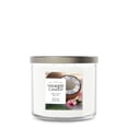 thumbnail image 1 of Yankee Candle 3 Wick Candle Jar, Coconut Beach – Scented with up to 40 Hours of Burn Time, Premium Plant Wax Blend for Consistent Long Lasting Scent from First to Last Burn, 1 of 7