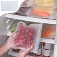 thumbnail image 3 of Sacs Alimentaires Réutilisables à Moins de 5 $! Sacs de Rangement Alimentaires Réutilisables CQCYD, Sacs de Conservation pour Réfrigérateur en EVA, Sacs Hermétiques Scellés pour Fruits et Légumes, Usage en Cuisine, 3 of 9