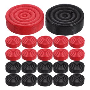 24Pcs Pièces Vérificateurs de remplacement Vérifications de plateau Pièces de jeu Jouer aux puces de jeu