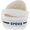 thumbnail image 3 of Crocs Men's Crocband White Ankle-High Rubber Sandal - 10M, 3 of 3