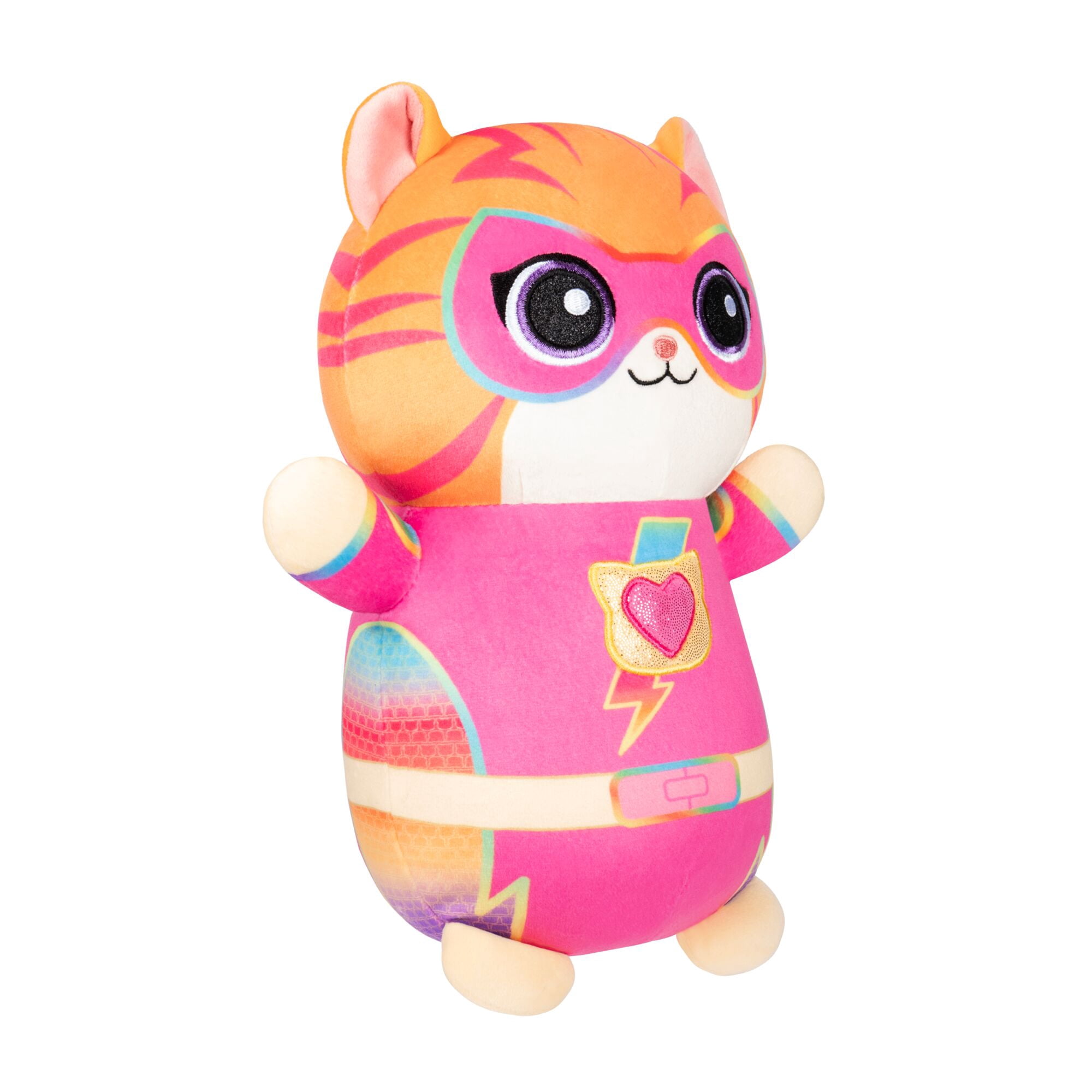 HugMees Squishmallows Ginny SuperKitties 10 pouces