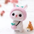 thumbnail image 1 of PVCS Motif de Lapin Mignon Fait Main DIY Feutrine de Laine Poke Matériel de Production Paquet, 1 of 8