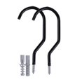 thumbnail image 1 of TIELUTT Garage Dip Hook Bike Hook Wall Hook Storage Hook Bike Metal Hook Small Saddle Bag Rack Bike for Car Cargo Bike Road Bike Saddle Bag under Seat Bike Bags, 1 of 4