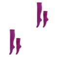 thumbnail image 4 of relayinert 2pack/lot Stably Fixed Slouch Socks With No Loose Thread Comfortable To Wear Polyester Polyester Made Breathable Purple 2Set, 4 of 6