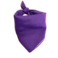 thumbnail image 1 of Mechaly Lightweight Soft Cotton Scarf Neckerchief (Plain Purple), 1 of 2