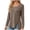 Coffee, variant on Long Sleeve Shirt Women Ladies Fashion Solid Color Long Sleeve Square Neck Button Shirt Woman Casual Loose Top Womens Long Sleeve Tops Women's Long Sleeve Tops Long Sleeve Shirts Women