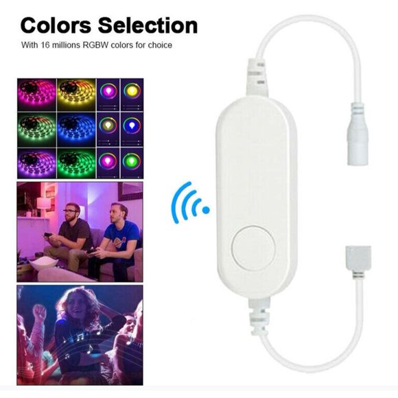 Tuya ZigBee Light Strip Controller LED Light RGB light string controller; String Controller RGB DC 5-24V Lamp Strip Dimmer, RGB 4 Holes