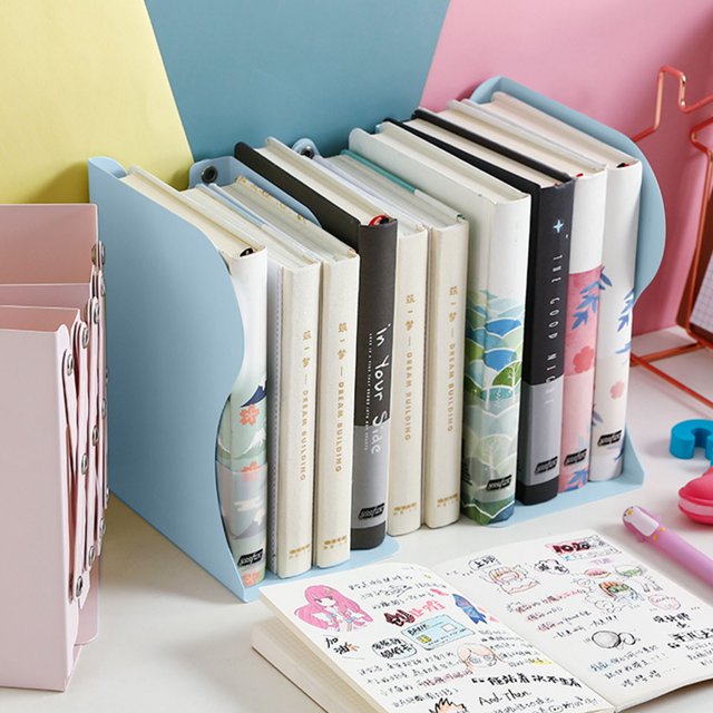 Huayishang Adjustable Bookends Book Ends For Shelves Metal Bookend For Heavy Books Desk Magazine File Organizer Holder Extends Up To 20in Book Stopper For Home Classroom