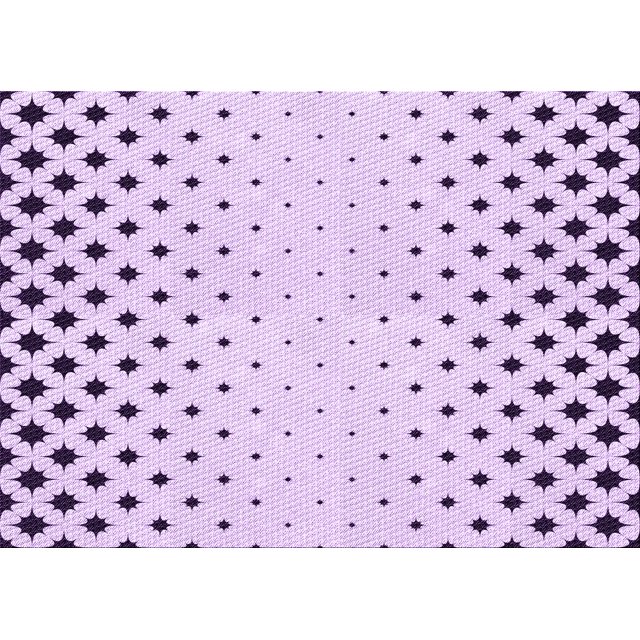 Ahgly Company Tapis Rectangulaire Lavable en Machine Intérieur Transitionnel Lilas Violet Riche, 5 Pieds x 7 Pieds