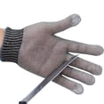 thumbnail image 4 of 1pc Safety Cut Proof Stab Resistant Stainless Steel Gloves Metal Mesh Butcher XS-3XL, 4 of 5