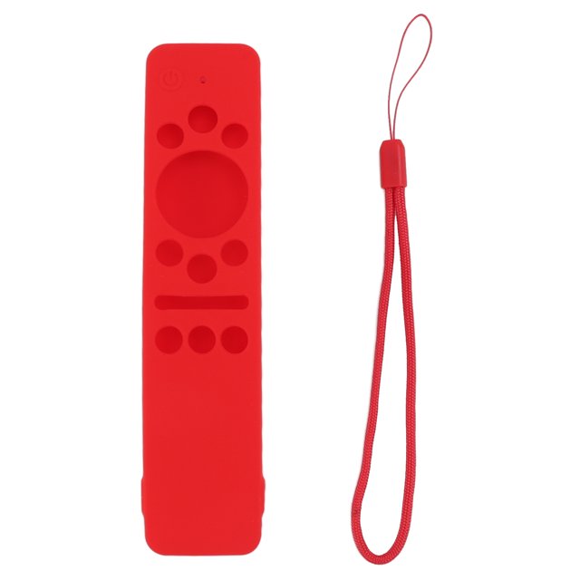 Étui pour Télécommande, Housse de Protection en Silicone Lavable pour Télécommande Douce pour TV Rouge, Bleu, Vert Fluorescent, Violet, Noir, Gris
