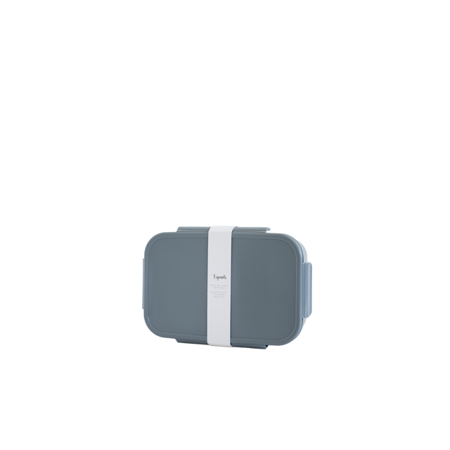 3 Sprouts Recycled Plastic Bento Box for Kids - Blue