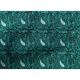 thumbnail image 4 of oneOone Cotton Poplin Fabric Leaves & Paisley Block Decor Fabric Printed BTY 42 Inch Wide, 4 of 4