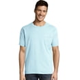 thumbnail image 1 of Hanes Mens ComfortWash Garment Dyed Short Sleeve Pocket Tee, S, Soothing Blue, 1 of 1