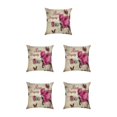 thumbnail image 2 of mmirethe Wide Application Cushion Covers For Coordinated Home Easy To Change Pillowcase kztym001-1 5Set, 2 of 6
