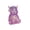 Violet1, variante sur Jouet Anti-Stress Vache Highland à Remontée Lente Jouet à Presser Bétail Highland Balle Anti-Stress Animal Compressible Cadeau pour Amateurs de Vache