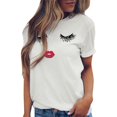 thumbnail image 1 of T-Shirt à Manches Courtes à Manches Courtes à Manches Courtes pour Femme, 1 of 6