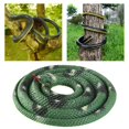 thumbnail image 4 of 120cm Realistic Fake Simulation Rubber Prank Kit Fake Snake Snake Toys Garden Props Green, 4 of 9