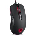 thumbnail image 2 of Freedo 12000 DPI Optical Sensor Gaming Mouse,Chroma RGB Lighting ,7 Programmable Buttons - Mechanical Switches BLACK, 2 of 8