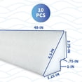 thumbnail image 4 of Auto-adhésives, 1,22 m, piscine hors-terre, 4 of 8
