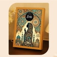thumbnail image 4 of Binwennn Lamp for Kids Acrylic And Solid Wood Night Light For Desktop New Picture Frame Night Light Four Styles, 4 of 4